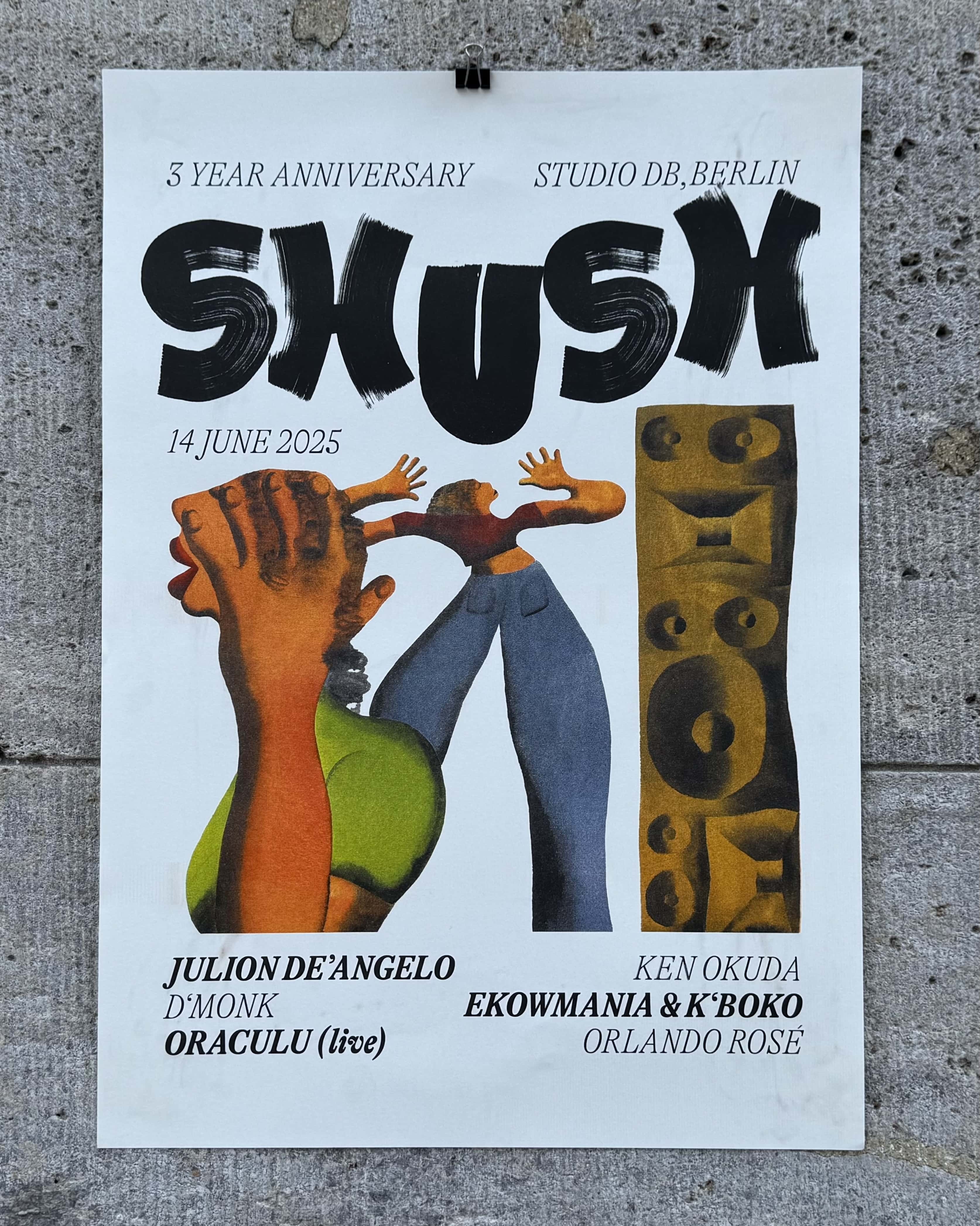 SHUSH 3-year anniversary print Full